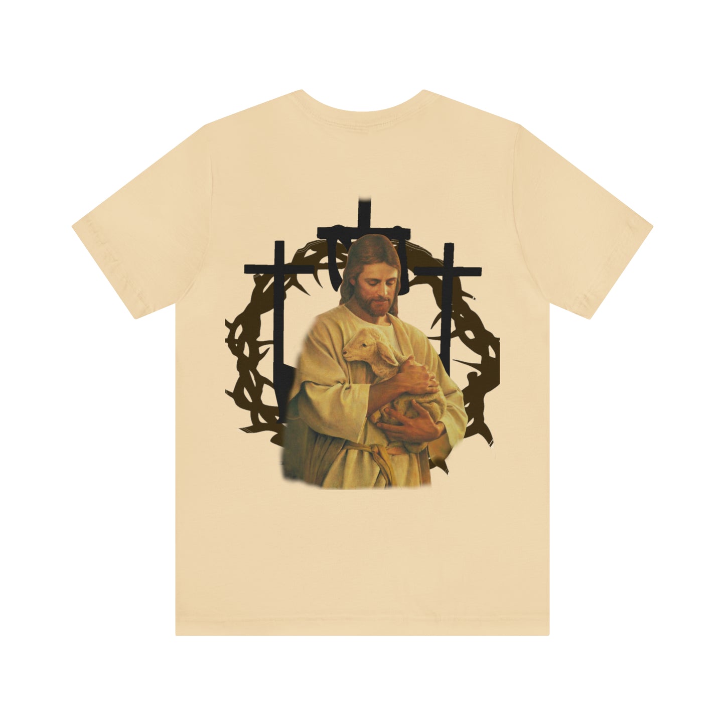 Jesus Holding Lamb Graphic T-Shirt