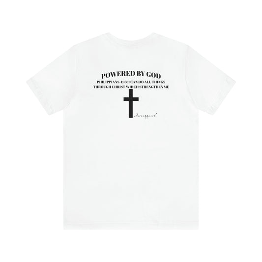 Powered By God Athletic T-Shirt